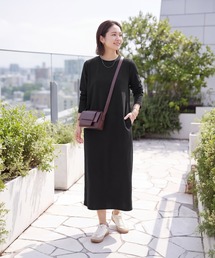 STYLE DELI（スタイルデリ）の「もっちりスルスル落ち感Iラインワンピース（ワンピース）」