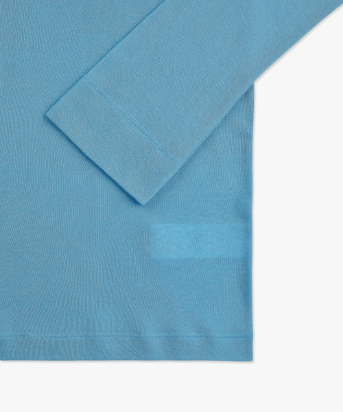 38COMEONCOMMON(38カモンコモン)の「Sheer Touch ロングスリーブ(アクアブルー)(Tシャツ/カットソー・レディース・その他・FREE)」の3枚目の写真