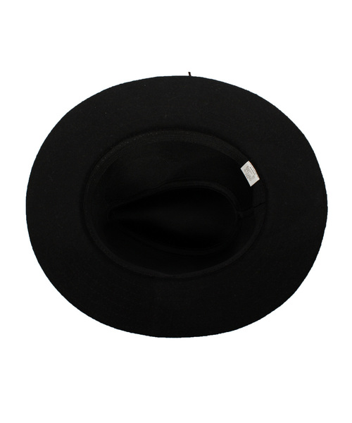 ８(eight)（エイト）の「ツバ広 ウール  フェルトハット 中折れ （ハット・メンズ・ブラウン/ブラック/ワイン/モカ・FREE）」の5枚目の写真