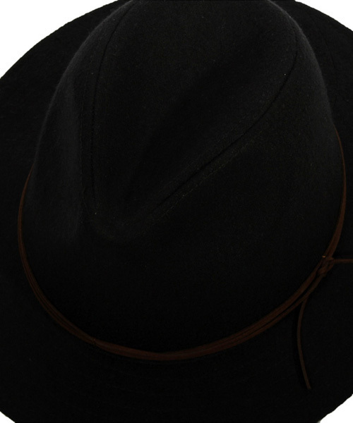 ８(eight)（エイト）の「ツバ広 ウール  フェルトハット 中折れ （ハット・メンズ・ブラウン/ブラック/ワイン/モカ・FREE）」の19枚目の写真