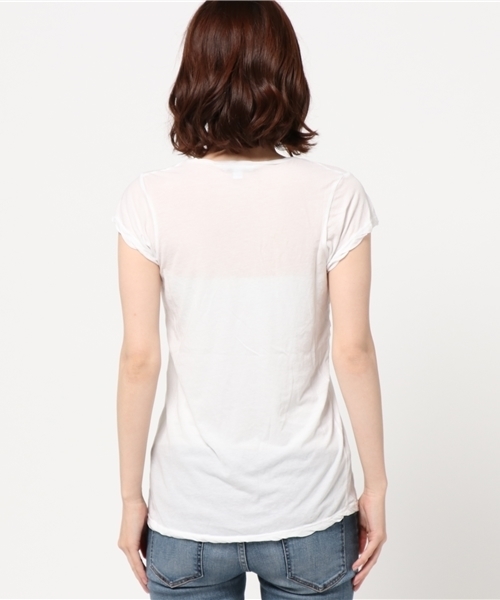 JAMES PERSE（ジェームスパース）の「JAMES PERSE カットソー（Tシャツ/カットソー・レディース・ホワイト/ライトグレー/グレー/ブラック/ライトピンク・0/1）」の12枚目の写真