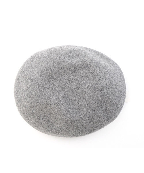 Luz Llena (NEY)（ラズレナニー）の「ベーシックベレー帽（ハンチング/ベレー帽・レディース・ブラック/グレー/キャメル/ボルドー/カーキ・ﾌﾘ-）」の6枚目の写真