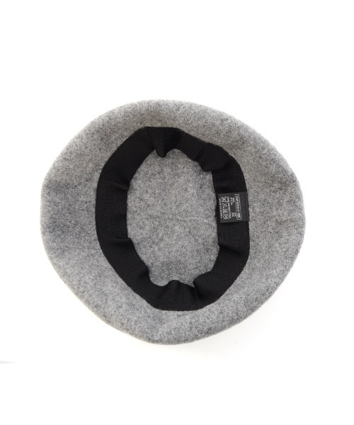 Luz Llena (NEY)（ラズレナニー）の「ベーシックベレー帽（ハンチング/ベレー帽・レディース・ブラック/グレー/キャメル/ボルドー/カーキ・ﾌﾘ-）」の7枚目の写真