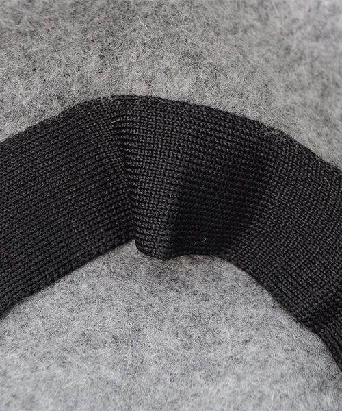 Luz Llena (NEY)（ラズレナニー）の「ベーシックベレー帽（ハンチング/ベレー帽・レディース・ブラック/グレー/キャメル/ボルドー/カーキ・ﾌﾘ-）」の8枚目の写真