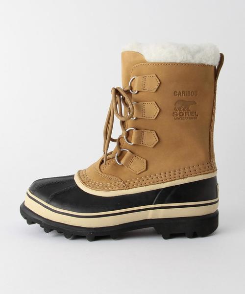 SOREL(ソレル)の「<SOREL>CARIBOU レザーレースアップブーツ◆(ブーツ・レディース・ブラック/ブラウン・7/8/6)」の5枚目の写真
