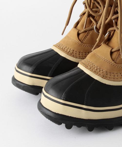 SOREL（ソレル）の「＜SOREL＞CARIBOU レザーレースアップブーツ