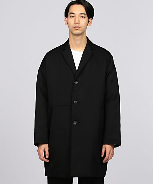 EN ROUTE(アンルート)の「ENR コーティング3Bチェスターコート◆(チェスターコート・メンズ・ブラック・1/2/3)」の8枚目の写真