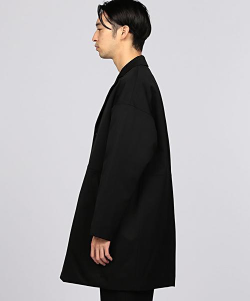 EN ROUTE(アンルート)の「ENR コーティング3Bチェスターコート◆(チェスターコート・メンズ・ブラック・1/2/3)」の9枚目の写真