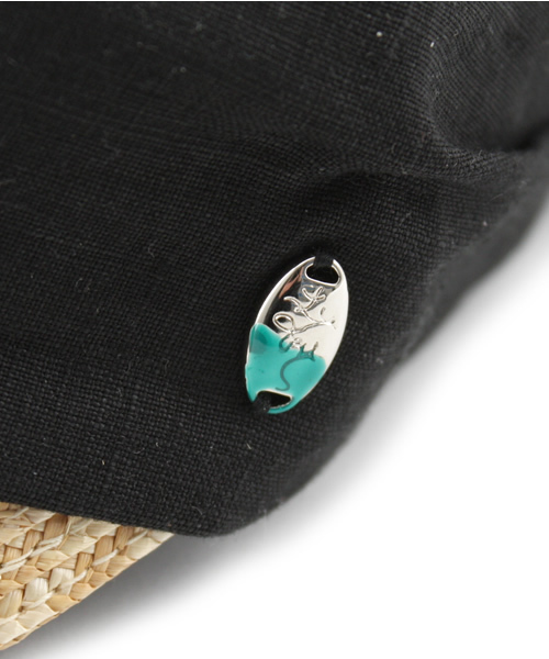 And A（アンドエー）の「マリンCAP（キャップ・レディース・ブラック/ベージュ・FREE）」の9枚目の写真