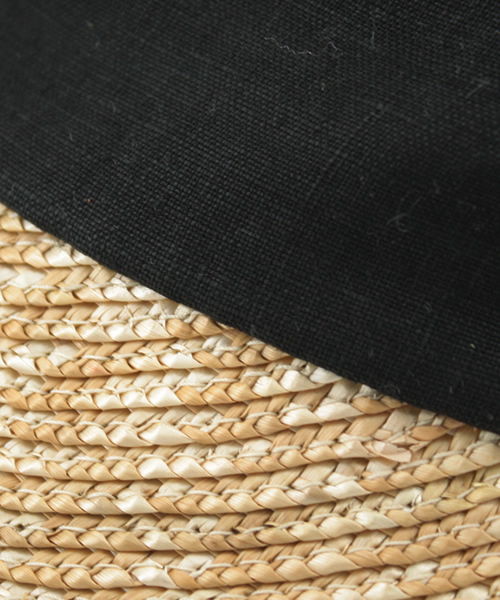 And A（アンドエー）の「マリンCAP（キャップ・レディース・ブラック/ベージュ・FREE）」の10枚目の写真