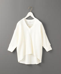 6 | ＜6(ROKU)＞THERMAL V NECK 6SLEEVE 2/ｻｰﾏﾙ(Tシャツ/カットソー)