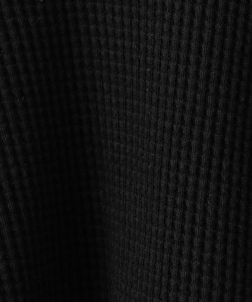 6（ロク）の「＜6(ROKU)＞THERMAL V NECK 6SLEEVE 2/ｻｰﾏﾙ（Tシャツ/カットソー・レディース・ホワイト/ブラック/ピンク/ネイビー/グレー/オレンジ系その他・FREE）」の12枚目の写真