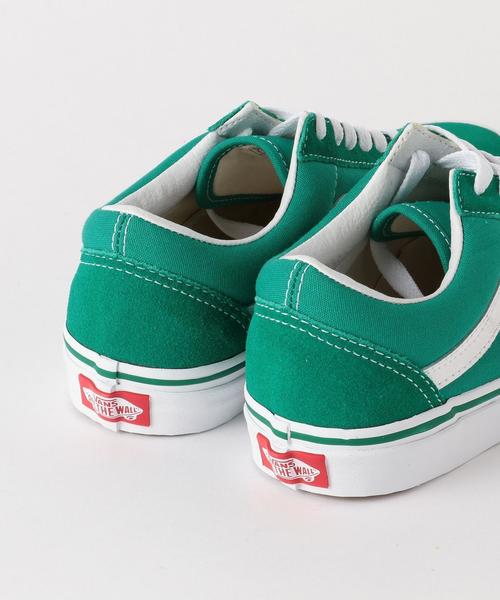 VANS（バンズ）の「VANS OLD SKOOL〈バンズ〉（スニーカー・レディース・イエロー/ケリー・6/4h/5）」の8枚目の写真