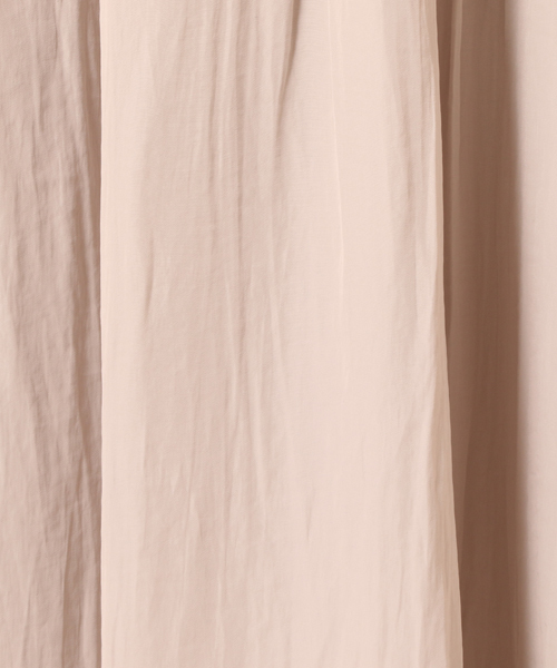 un dix cors（アンディコール）の「パウダーサテンマキシスカート（スカート・レディース・グレー/キャメル/ネイビー/カーキ・ﾌﾘ-）」の9枚目の写真