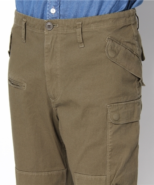 BEAMS PLUS(ビームスプラス)の「dip×BEAMS PLUS / 別注 サイドポケットミリタリーパンツ(その他パンツ・メンズ・オリーブ・SMALL/LARGE/X-LARGE)」の4枚目の写真