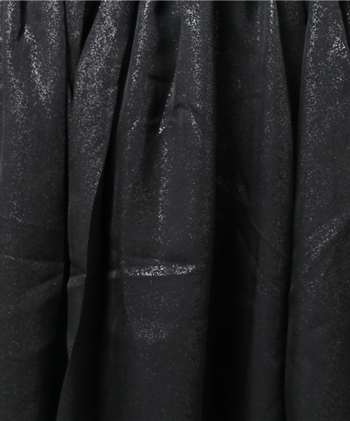 earth music&ecology（アースミュージックアンドエコロジー）の「・ウエストギャザーシフォンロングスカート（スカート・レディース・ベージュ/ブラック/ライトグレー・FREE）」の10枚目の写真