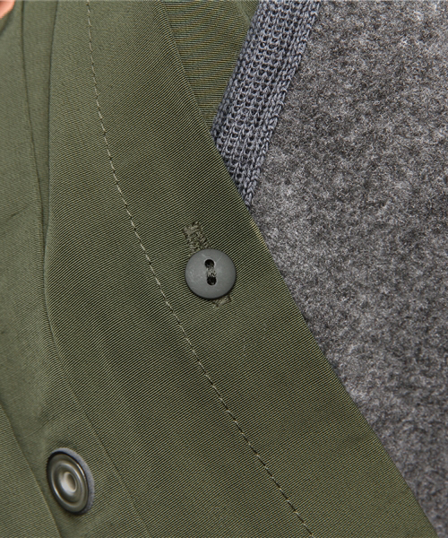 ZUCCa（ズッカ）の「C/Nグログラン（その他アウター・レディース・カーキ/ブラウン/ブラック・S size/M size）」の13枚目の写真