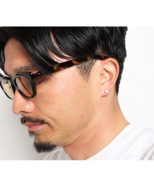 VIVIFY（ビビファイ）の「ピアス/サークル/プレート/シンプル（ピアス（片耳用）・メンズ・シルバー・FREE）」の7枚目の写真