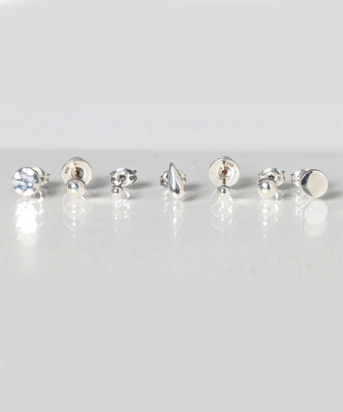 VIVIFY（ビビファイ）の「ピアス/サークル/プレート/シンプル（ピアス（片耳用）・メンズ・シルバー・FREE）」の10枚目の写真