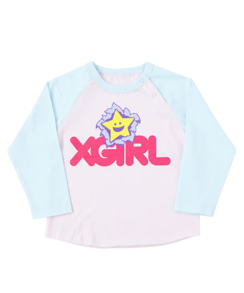 X-girl Stages（エックスガールステージス）の「B/B TEE “PITFALL 