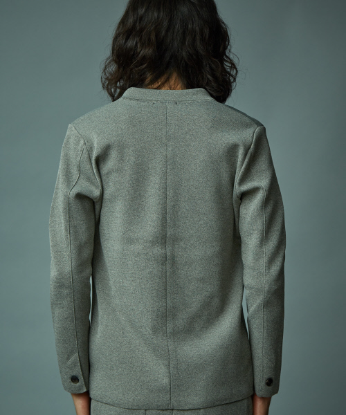 5351 POUR LES HOMMES（ゴーサンゴーイチプールオム）の「ニットライトジャケット（テーラードジャケット・メンズ・ブラック/グレー・44/46/48）」の11枚目の写真