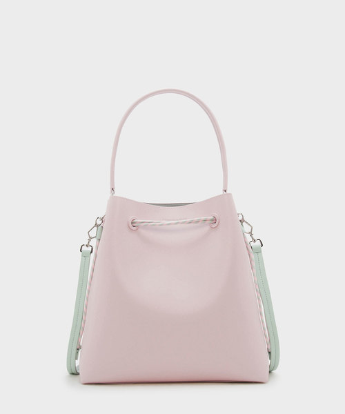 CHARLES & KEITH（チャールズ & キース）の「トップハンドルバケットバッグ / TOP HANDLE BUCKET BAG