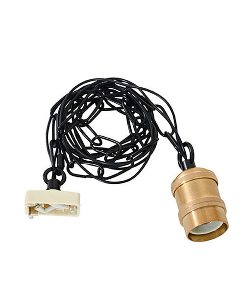 【セール】.［パーツ販売］ブリッド ジェネラル ソケット アジャスターチェーン / BRID GENERAL SOCKET ADJUSTER CHAIN［E26_BRASS］（照明）｜GENERAL（インテリア）（ジェネラル（インテリア））