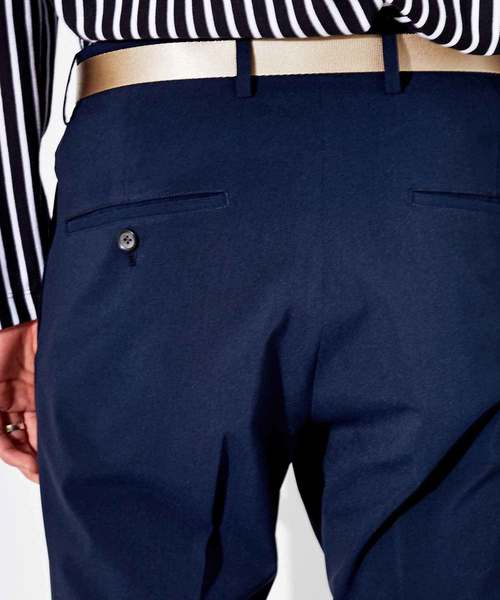 STUDIOUS（ステュディオス）の「【STUDIOUS】ハイパフォームスリムテーパードスラックス（スラックス・メンズ・ブラック/グレー/グリーン/ネイビー・1/2/3）」の9枚目の写真