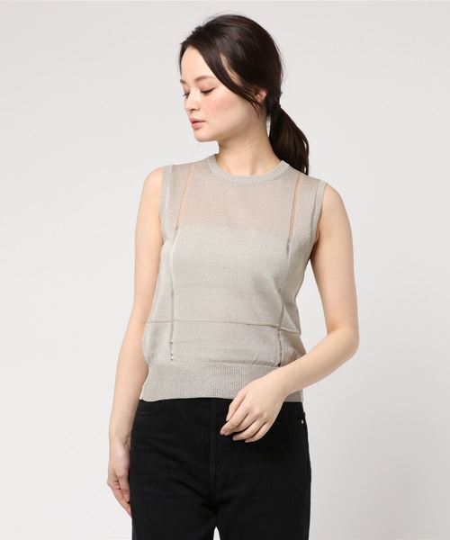 TAN（タン）の「【TAN】 ラスタータンクトップ LUSTER TANK TOP 18SS 