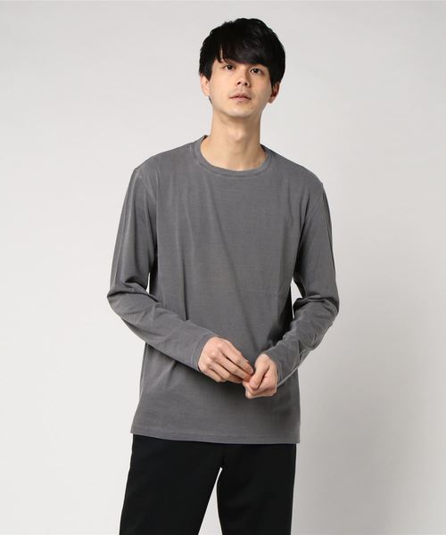 ESTNATION ピグメントバイオウォッシュ ロングスリーブTシャツ ESTNATION ピグメントバイオウォッシュ ロングスリーブTシャツ