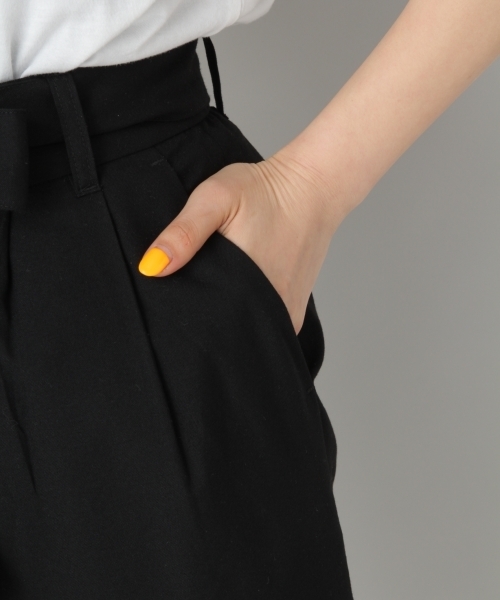 LOWRYS FARM（ローリーズファーム）の「リボンテーパードパンツ　794778（その他パンツ・レディース・ブラック系その他/ブラック/ブルー/ブラウン/ブルー系その他・MEDIUM/LARGE）」の12枚目の写真