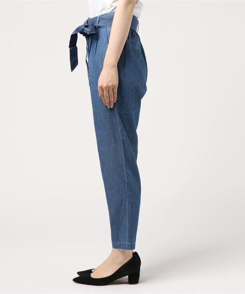 LOWRYS FARM（ローリーズファーム）の「リボンテーパードパンツ　794778（その他パンツ・レディース・ブラック系その他/ブラック/ブルー/ブラウン/ブルー系その他・MEDIUM/LARGE）」の10枚目の写真