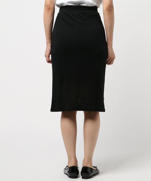 KOBE LETTUCE（コウベレタス）の「［リブカットソー］ウエストゴム☆タイトスカート＊カジュアル/レディース/ボトムス/ロング丈/ミディアム丈[M2170]神戸レタス（スカート・レディース・ピンク/モカ/ネイビー/ブラック/グリーン/ピンク系その他2/ブラウン系その他2/グリーン系その他2/ブルー系その他2/ブラック系その他2・FREE）」の12枚目の写真