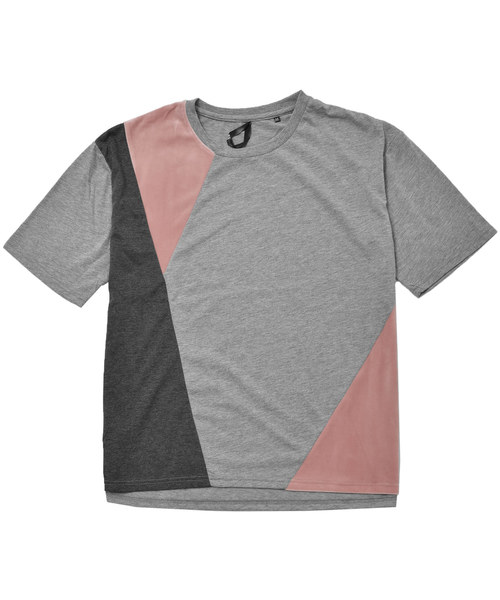 MinoriTY（マイノリティ）の「Ｔシャツ/ベロア切替（Tシャツ/カットソー・メンズ・ホワイト/ブラック/グレー/ホワイト系その他・M/L/XL）」の14枚目の写真