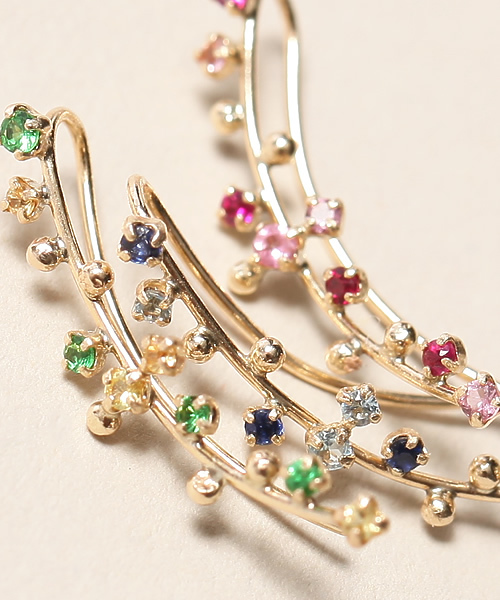 NOJESS（ノジェス）の「【片耳用】K10ピアス（30133112012）（ピアス