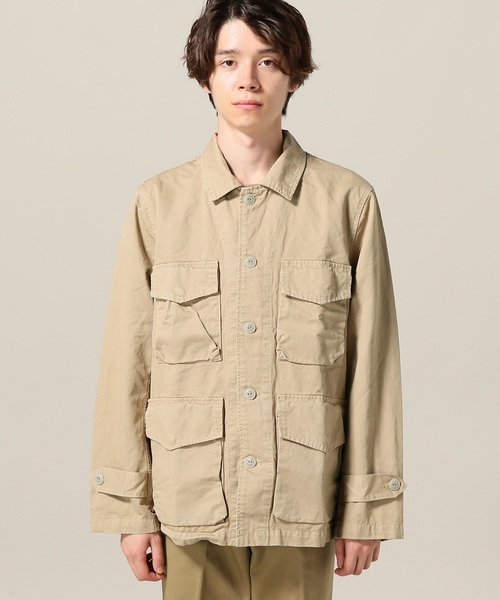 SAVE KHAKI UNITED（セーブカーキユナイテッド）の「SKU BULLDOG TWILL SPORTMAN JACKET＃（ブルゾン・メンズ・オリーブ/ブラック系その他/キャメル・SMALL/MEDIUM/X-SMALL/LARGE）」の14枚目の写真
