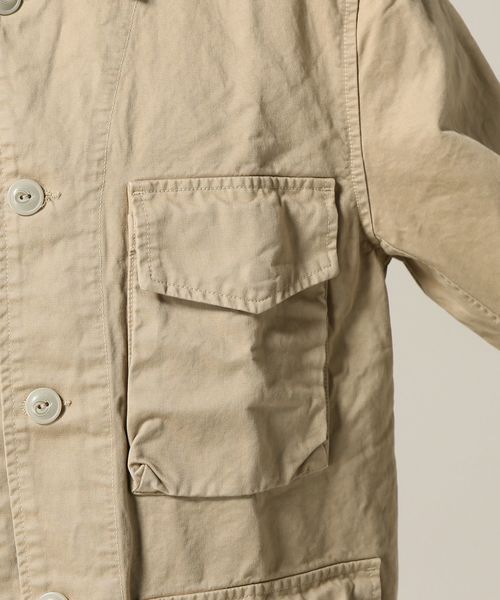 SAVE KHAKI UNITED（セーブカーキユナイテッド）の「SKU BULLDOG TWILL SPORTMAN JACKET＃（ブルゾン・メンズ・オリーブ/ブラック系その他/キャメル・SMALL/MEDIUM/X-SMALL/LARGE）」の12枚目の写真