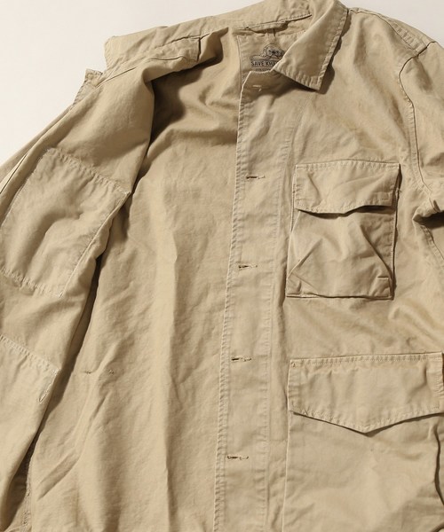 SAVE KHAKI UNITED（セーブカーキユナイテッド）の「SKU BULLDOG TWILL SPORTMAN JACKET＃（ブルゾン・メンズ・オリーブ/ブラック系その他/キャメル・SMALL/MEDIUM/X-SMALL/LARGE）」の11枚目の写真