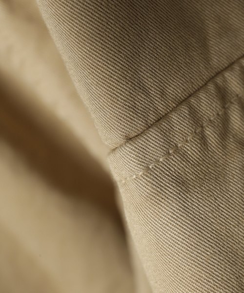 SAVE KHAKI UNITED（セーブカーキユナイテッド）の「SKU BULLDOG TWILL SPORTMAN JACKET＃（ブルゾン・メンズ・オリーブ/ブラック系その他/キャメル・SMALL/MEDIUM/X-SMALL/LARGE）」の13枚目の写真