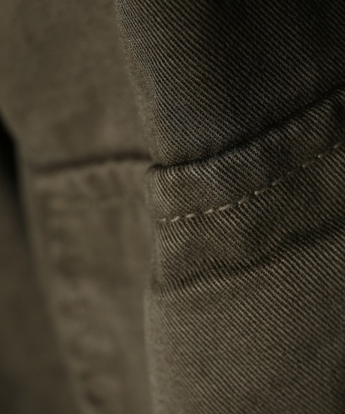 SAVE KHAKI UNITED（セーブカーキユナイテッド）の「SKU BULLDOG TWILL SPORTMAN JACKET＃（ブルゾン・メンズ・オリーブ/ブラック系その他/キャメル・SMALL/MEDIUM/X-SMALL/LARGE）」の5枚目の写真