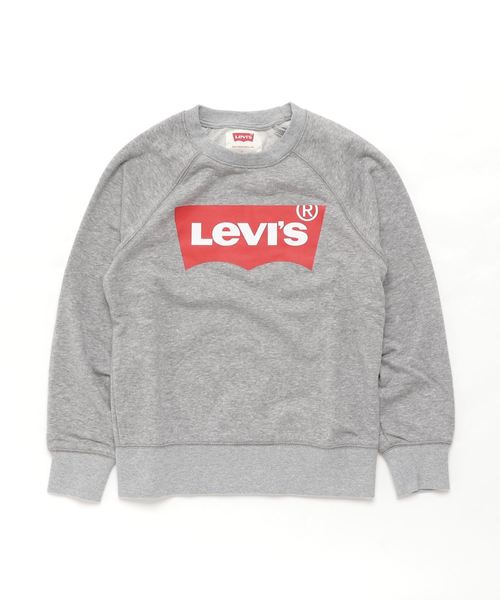 Levi's（リーバイス）の「LEVI'S(R)KIDS バットウィングロゴスウェットシャツ (身長130-150cm)（Tシャツ/カットソー・キッズ・グレー・SMALL/MEDIUM/LARGE）」の6枚目の写真