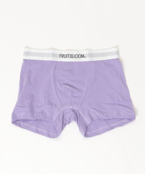 FRUIT OF THE LOOM（フルーツオブザルーム）の「【FRUIT OF THE LOOM】無地 ボクサーパンツ / フルーツオブザルーム リブ ロゴ入り（ボクサーパンツ・メンズ・チャコールグレー/ブラック/パープル/ネイビー/グレー/ピンク/オレンジ/グリーン/ブラウン/グリーン系その他/インディゴブルー/バイオレット/ラベンダー/イエロー/ピンク系その他/グレー系その他/グリーン系その他2/カーキ/レッド/グリーン系その他3/オリーブ/ホワイト・M/L/LL）」の16枚目の写真