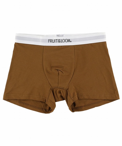 FRUIT OF THE LOOM（フルーツオブザルーム）の「【FRUIT OF THE LOOM】無地 ボクサーパンツ / フルーツオブザルーム リブ ロゴ入り（ボクサーパンツ・メンズ・チャコールグレー/ブラック/パープル/ネイビー/グレー/ピンク/オレンジ/グリーン/ブラウン/グリーン系その他/インディゴブルー/バイオレット/ラベンダー/イエロー/ピンク系その他/グレー系その他/グリーン系その他2/カーキ/レッド/グリーン系その他3/オリーブ/ホワイト・M/L/LL）」の6枚目の写真
