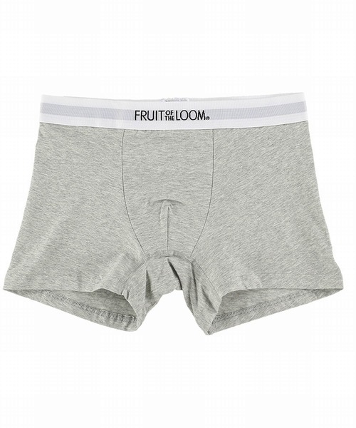 FRUIT OF THE LOOM（フルーツオブザルーム）の「【FRUIT OF THE LOOM】無地 ボクサーパンツ / フルーツオブザルーム リブ ロゴ入り（ボクサーパンツ・メンズ・チャコールグレー/ブラック/パープル/ネイビー/グレー/ピンク/オレンジ/グリーン/ブラウン/グリーン系その他/インディゴブルー/バイオレット/ラベンダー/イエロー/ピンク系その他/グレー系その他/グリーン系その他2/カーキ/レッド/グリーン系その他3/オリーブ/ホワイト・M/L/LL）」の4枚目の写真