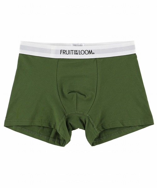 FRUIT OF THE LOOM（フルーツオブザルーム）の「【FRUIT OF THE LOOM】無地 ボクサーパンツ / フルーツオブザルーム リブ ロゴ入り（ボクサーパンツ・メンズ・チャコールグレー/ブラック/パープル/ネイビー/グレー/ピンク/オレンジ/グリーン/ブラウン/グリーン系その他/インディゴブルー/バイオレット/ラベンダー/イエロー/ピンク系その他/グレー系その他/グリーン系その他2/カーキ/レッド/グリーン系その他3/オリーブ/ホワイト・M/L/LL）」の8枚目の写真