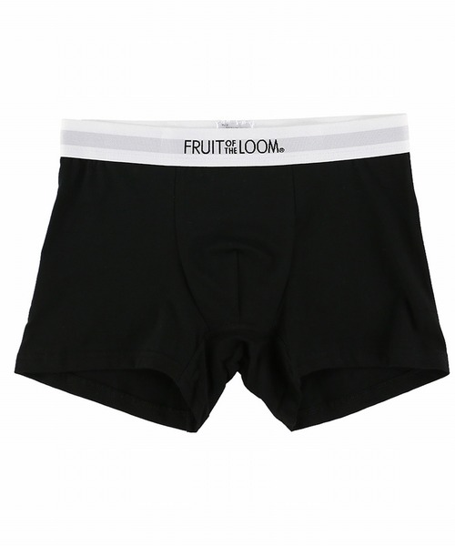 FRUIT OF THE LOOM（フルーツオブザルーム）の「【FRUIT OF THE LOOM】無地 ボクサーパンツ / フルーツオブザルーム リブ ロゴ入り（ボクサーパンツ・メンズ・チャコールグレー/ブラック/パープル/ネイビー/グレー/ピンク/オレンジ/グリーン/ブラウン/グリーン系その他/インディゴブルー/バイオレット/ラベンダー/イエロー/ピンク系その他/グレー系その他/グリーン系その他2/カーキ/レッド/グリーン系その他3/オリーブ/ホワイト・M/L/LL）」の2枚目の写真