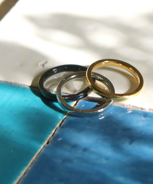 YArKA（ヤーカ）の「【YArKA/ヤーカ】stainless series simple2mm ring/ステンレスシンプル2ミリリング（リング・レディース・ブラック/シルバー/ゴールド・#13/#17/#9/#11/#15/#7/#5/#19/#21）」の18枚目の写真