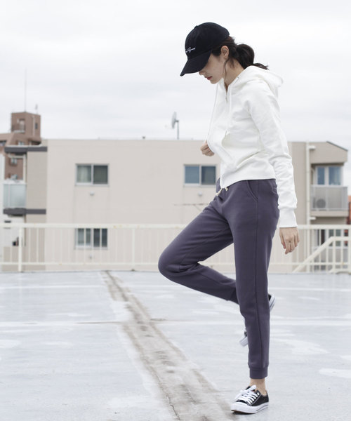 aimoha（アイモハ）の「裏起毛コットンスウェットイージーパンツ（スウェットパンツ・レディース・チャコールグレー/ブラック/グレー・SMALL/MEDIUM/LARGE/X-LARGE/XX-LARGE）」の5枚目の写真