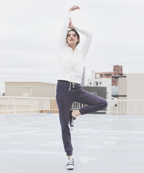 aimoha（アイモハ）の「裏起毛コットンスウェットイージーパンツ（スウェットパンツ・レディース・チャコールグレー/ブラック/グレー・SMALL/MEDIUM/LARGE/X-LARGE/XX-LARGE）」の13枚目の写真