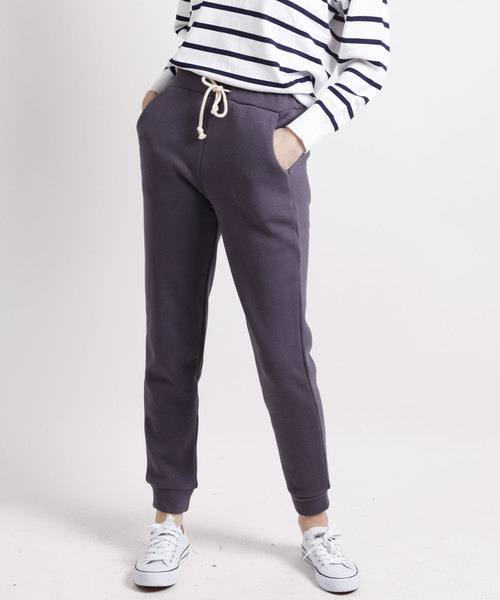 aimoha（アイモハ）の「裏起毛コットンスウェットイージーパンツ（スウェットパンツ・レディース・チャコールグレー/ブラック/グレー・SMALL/MEDIUM/LARGE/X-LARGE/XX-LARGE）」の4枚目の写真